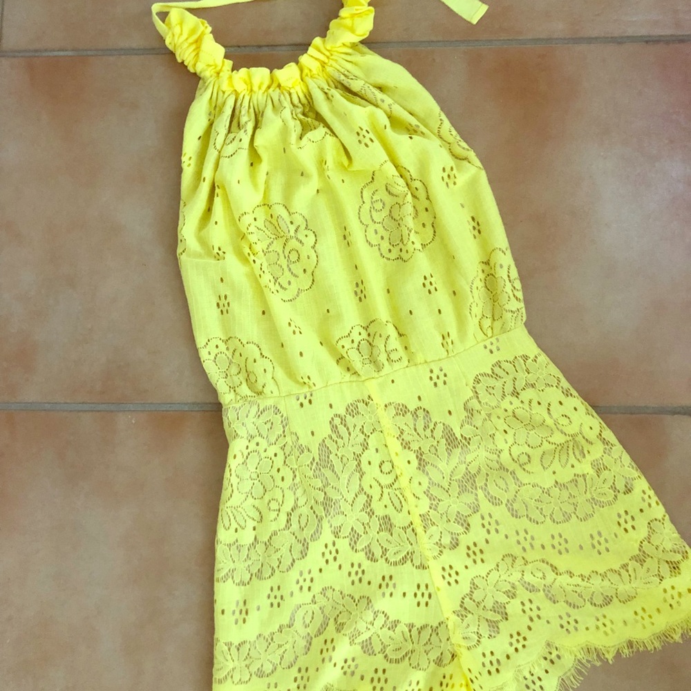 Yellow Romper
